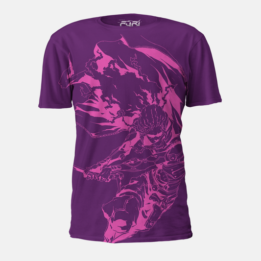 Rider T-shirt: Purple